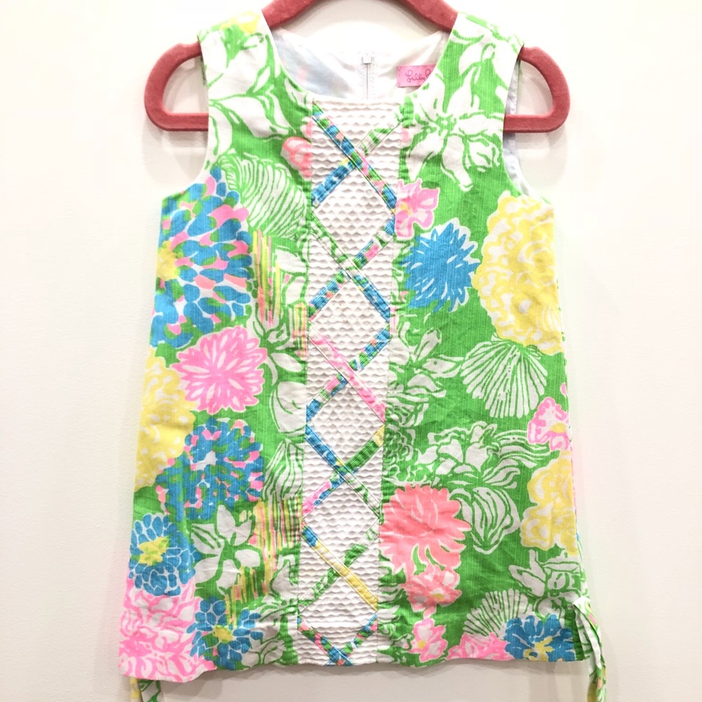 Lilly Pulitzer Hibiscus Stroll Classic Shift Dress